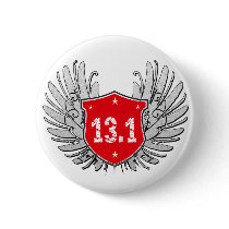 13.1 Half-Marathon Shield Pins