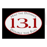 13.1 - Half The Distance Greeting Cards