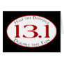 13.1 - Half The Distance Greeting Cards