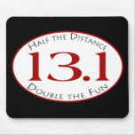 13.1 - Half The Distance Mouse Mat