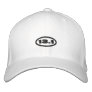 13.1 Hat | Embroidered Black Text Embroidered Hat