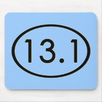 13.1 Miles Mousepad