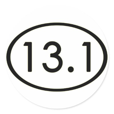 13.1 Miles Sticker by thehatch
