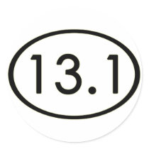 13.1 Miles Sticker