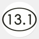 13.1 Miles Sticker