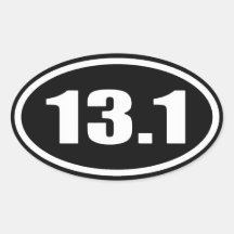 13.1 Sticker White Text on Black Background