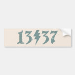 13/37 BUMPER STICKERS