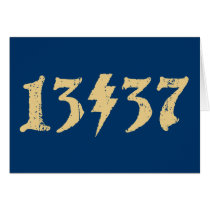 13/37 GREETING CARDS