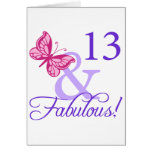 13 And Fabulous Birthday Card