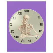 13 Hour Skeleton Clock flyers