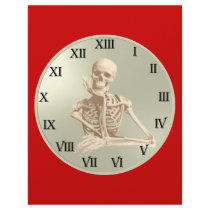 13 Hour Skeleton Clock letterhead