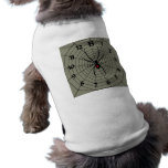 13 Hour Spiderweb Clock Doggie Shirt