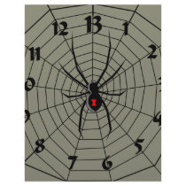 13 Hour Spiderweb Clock letterhead by HalloweenSpirit 13 Hour Spiderweb Clock letterhead
