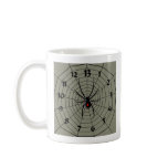 13 Hour Spiderweb Clock Mugs
