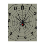 13 Hour Spiderweb Clock Post Card