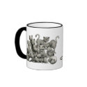 13 Lucky Black Cats Mug by 13BlackCatsDesigns 13 Lucky Black Cats Mug