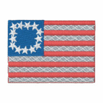 13 Star 1777 Flag embroidered shirts