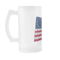 13-star flag, Betsy Ross pattern Coffee Mug