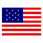 13 Star Flag - Card
