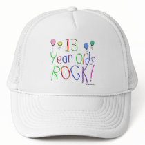 13 Year Olds Rock ! hats