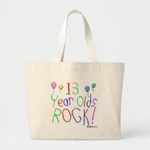 13 Year Olds Rock! Tote Bag
