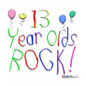 13 Year Olds Rock ! t-shirts