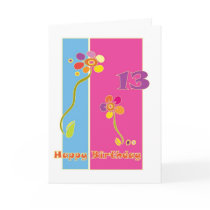 13th Birthday cards