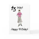 13th Birthday Card for a Boy