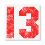 13th Birthday Gifts Refrigerator Magnets