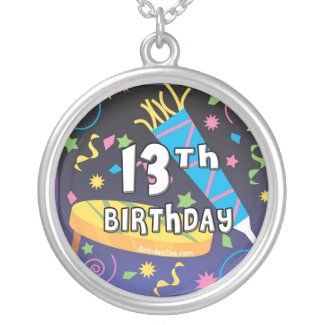 13th Birthday Necklace necklace
