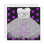 13th Birthday Party Girls 13 Teen Announcement