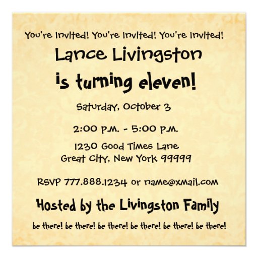 13th Birthday Party Modern Gold and Black Invitations