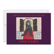 13th Fairy invitations by hblack6 13th Fairy invitations