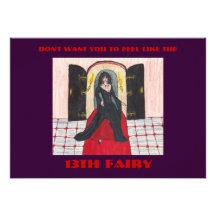 13th Fairy Personalized Invite