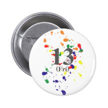 13th Friday Pins