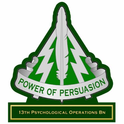 13th Psychological Operations Battalion DUI Photo Sculptures by a2zgraphicsworks