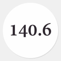 140.6 circle sticker