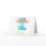 140 CHARACTERS Notecard