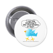 140 CHARACTERS Tweet Pin
