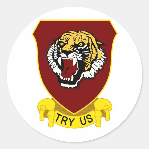 141st Field Artillery Regiment Round Stickers