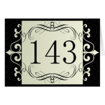 143 Area Code Cards
