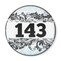 143 FRIDGE MAGNET