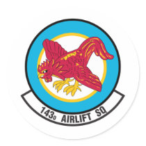 143rd Airlift Squadron Sticker