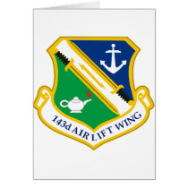 143rd Airlift Wing Greeting Card