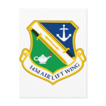 143rd Airlift Wing Postcard