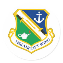 143rd Airlift Wing Stickers