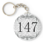 147 Area Code Key Chains