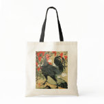 14. 南天雄鶏図, 若冲 Red Nuts and Rooster, Jakuchu bags
