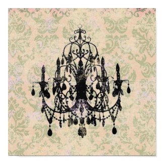 $14.95 In Love Chandelier Print Poster print