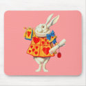 $14.95 Rabbit from Alice in Wonderland ~ Mousepad mousepad